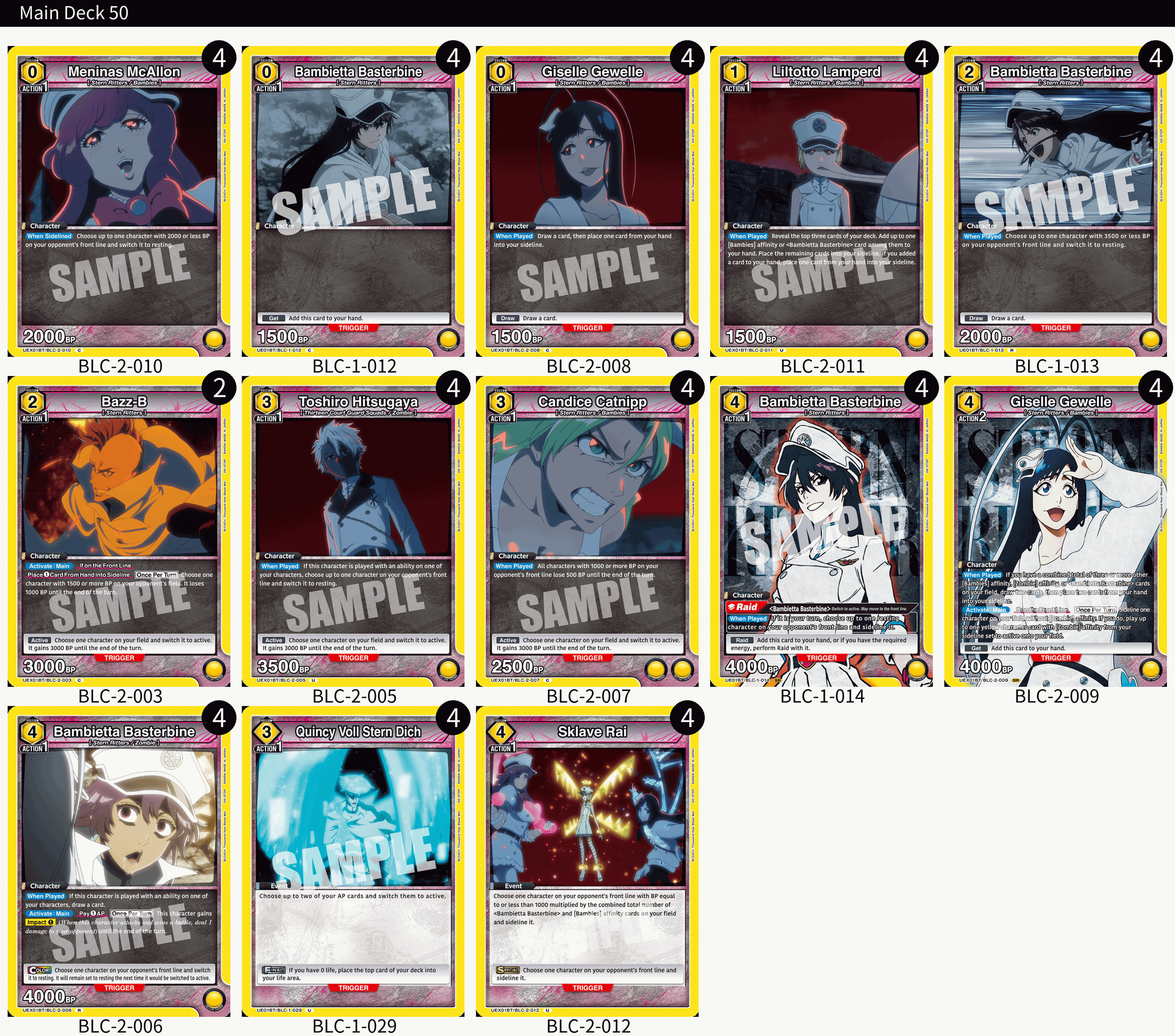UNION ARENA: Every BLEACH Vol. 2 Deck, Ranked — Joseph